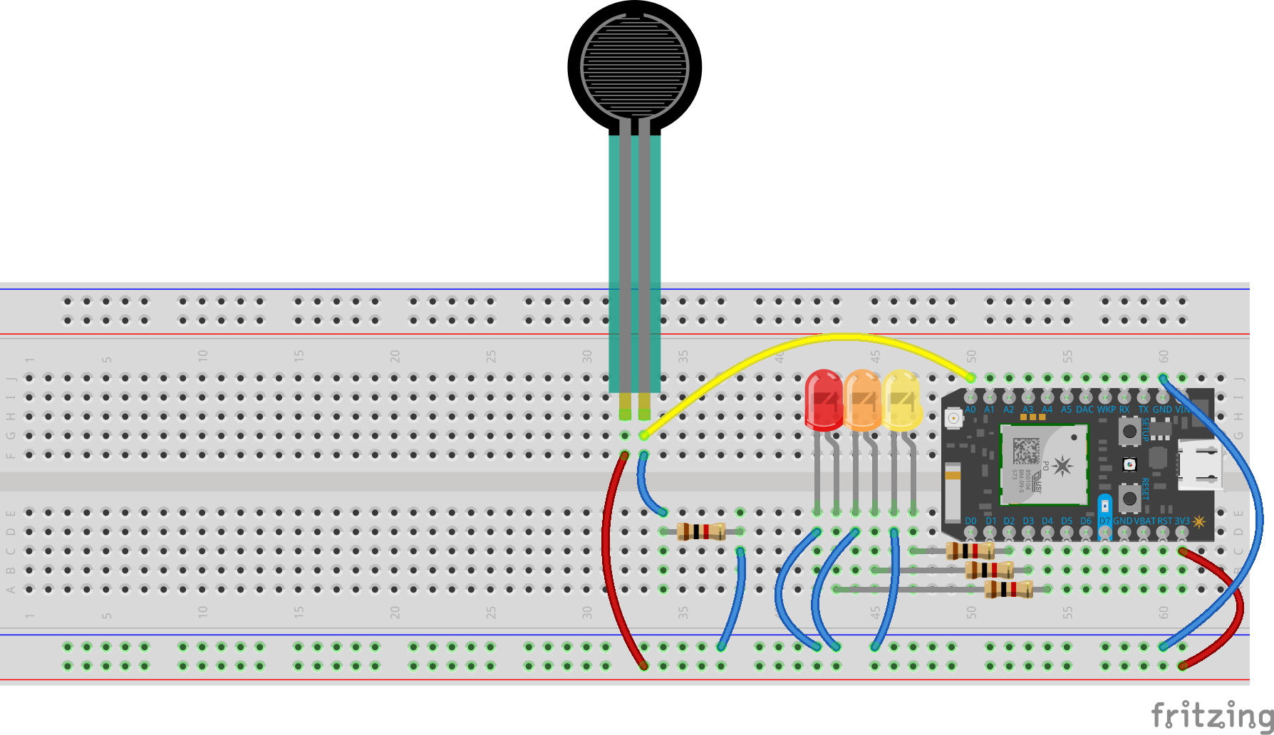 Creative project 1 circuit board bb